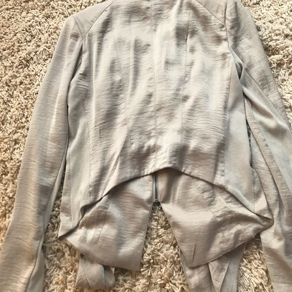 BCBG Flora Ruffle-Front Jacket - Picture 7 of 7